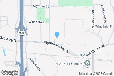 Map image of the property - 1305 Flag Ave N