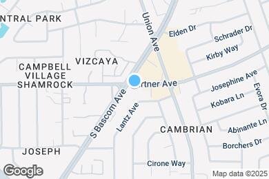 Map image of the property - 2116 Curtner Ave