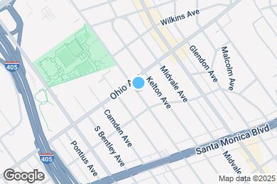 Map image of the property - 1534 Veteran Ave