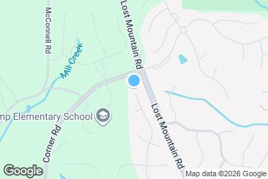 Map image of the property - 990 Amberton Ln