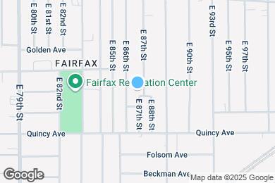 Map image of the property - 2314 E 87th St
