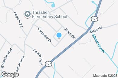 Map image of the property - 1307 Brockton Dr