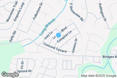 Map image of the property - 735 Compton Ln