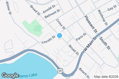 Map image of the property - 84 Broad St