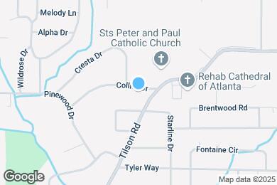 Map image of the property - 2355 Collier Dr