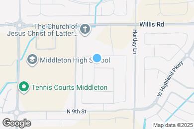 Map image of the property - 1622 Glencoe St