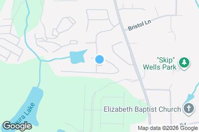 Map image of the property - 2206 Creekway Dr