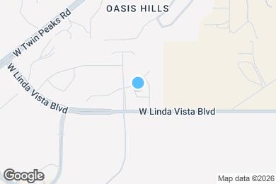 Map image of the property - 9652 N Avenida Lucena