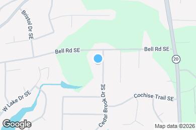 Map image of the property - 4631 Cedar Brook Dr SE