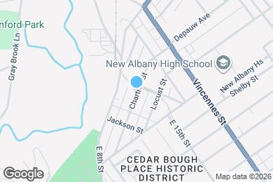 Map image of the property - 1426 Chartres St