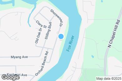 Map image of the property - 2712 Shorewood Dr