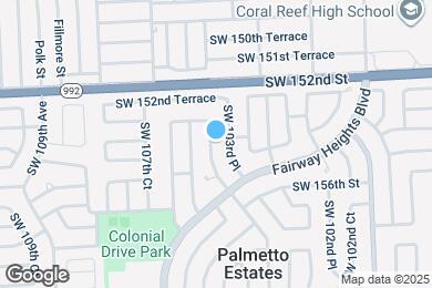 Map image of the property - 15345 SW 104th Ave