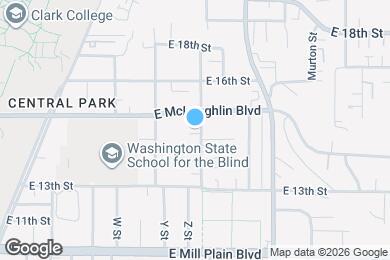 Map image of the property - 1418 Z St