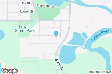 Map image of the property - 1101 Stoughton Ave