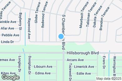 Map image of the property - 5493 S Chamberlain Blvd