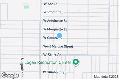 Map image of the property - 2320 W Garden St