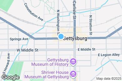 Map image of the property - 52 Chambersburg St