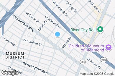 Map image of the property - 3109 W Grace St