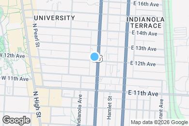 Map image of the property - 1641 Summit Street