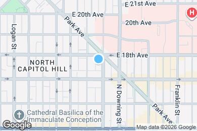 Map image of the property - 1735 N Ogden St