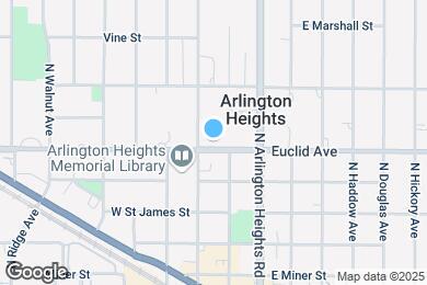 Map image of the property - 8 E Euclid Ave