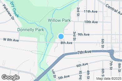 Map image of the property - 182 8th Ave