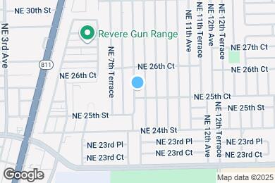 Map image of the property - 2560 NE 8th Ter