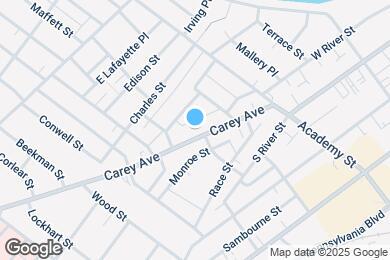 Map image of the property - 89 Carey Ave