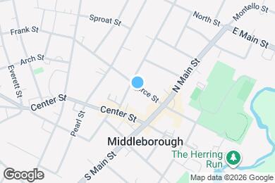 Map image of the property - 46 Peirce St