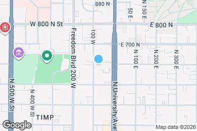 Map image of the property - 598 N 100 W St