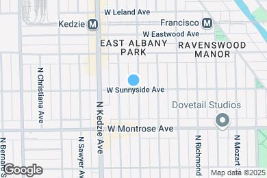 Map image of the property - 3104 W Sunnyside Ave