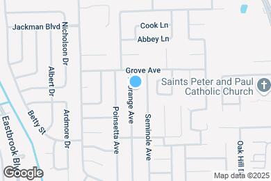 Map image of the property - 5335 N Orange Ave