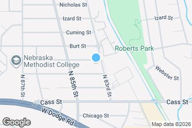 Map image of the property - 8305 Webster St