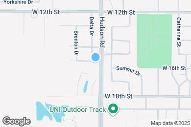 Map image of the property - 1506 Delta Dr