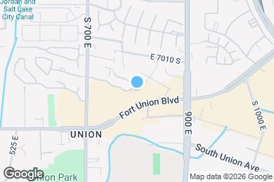 Map image of the property - 793 E Gables St