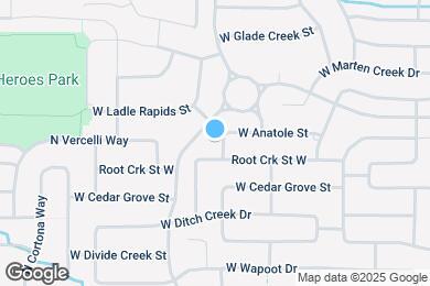 Map image of the property - 5535 N Lolo Pass Ave