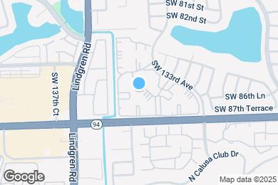 Map image of the property - 8540 SW 133rd Avenue Rd