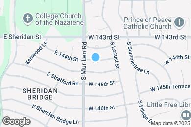 Map image of the property - 16625 W 144th St