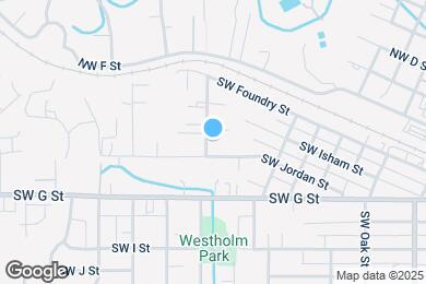 Map image of the property - 53 SW Eastern Ave