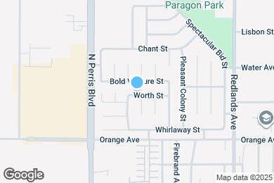 Map image of the property - 134 Worth St