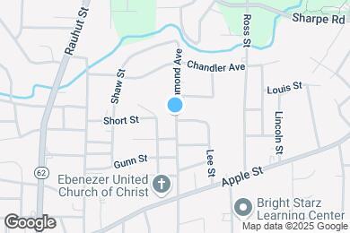 Map image of the property - 808 Richmond Ave