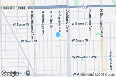 Map image of the property - 3810 N Marshfield Ave