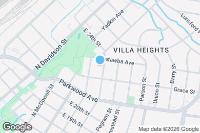 Map image of the property - 1921 Allen St