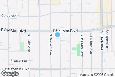 Map image of the property - 355 S Madison Ave