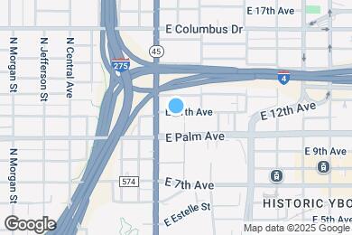 Map image of the property - 913 E 11th Ave