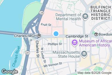 Map image of the property - 282 Cambridge St