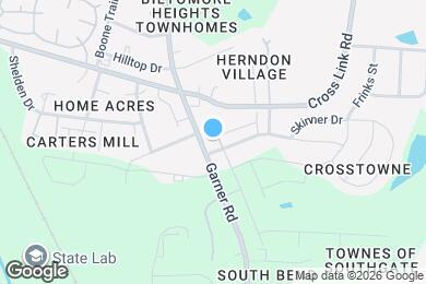 Map image of the property - Room in Townhome on Haskell Dr