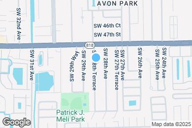 Map image of the property - 4900 SW 28th Ter