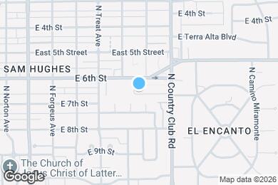 Map image of the property - 3008 E 6th St