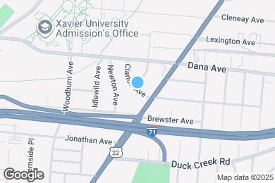 Map image of the property - 3619 Clarion Avenue